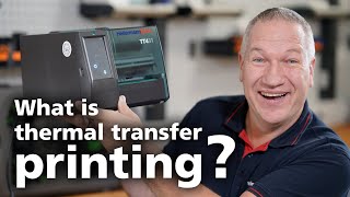 How does a thermal transfer printer work EN [upl. by Nyladnohr]