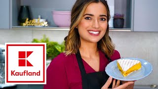 Glutenfreies KuchenRezept  Puddingkuchen ohne Mehl aus 5 Zutaten  Kikis Kitchen [upl. by Ennoryt]