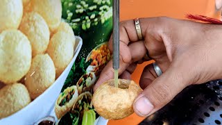 Automatic Panipuri Machine  Most Hygienic Golgappa Wala  Indian Street Food [upl. by Ettenowtna]