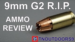 G2 Research RIP 9mm Ammo Review [upl. by Yahc]