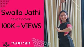 Swalla Jathi Mix  Classical Dance Cover  Saandra Salim [upl. by Rosetta367]