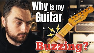 Why Is My Guitar Buzzing Fixing Fret Buzz [upl. by Kceb494]