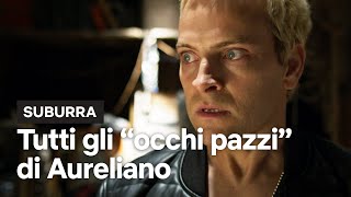 Tutti gli occhi pazzi di Aureliano Adami in Suburra  Netflix Italia [upl. by Aremaj96]