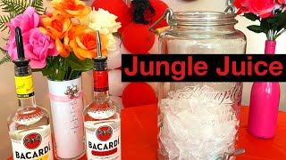 How to make an Epic Green Jungle Juice  Tipsy Bartender [upl. by Sima]