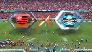 Flamengo 2 x 1 Grêmio  Flamengo HexaCampeão Brasileiro 2009 [upl. by Cirtap]