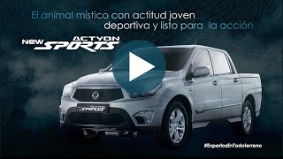 Review  Reseña de la New Actyon Sports de SsangYong en Colombia [upl. by Nakre]