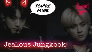 When kookie gets Jelly Vkook [upl. by Odrawde18]