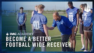 3 Football Drills to Become a Better Wide Receiver [upl. by Aric]