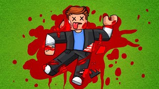 Playing the BLOODIEST Roblox Game [upl. by Brena]