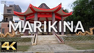 MARIKINA CITY  Walking Tour 4K [upl. by Mahtal16]