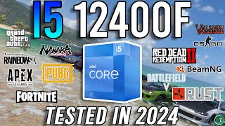 Intel i5 12400F  RTX 3070  Tested in 15 Games [upl. by Lana]