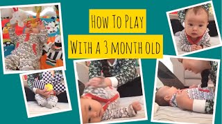 How To Play With A 3 Month Old Baby [upl. by Oruam719]