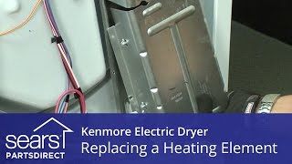 How to Replace a Kenmore Electric Dryer Heating Element [upl. by Ursula]