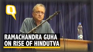 Ramachandra Guha Spoke on Rise of Hindutva amp Jingoism Hours Before Detention Recorded Earlier [upl. by Tound741]