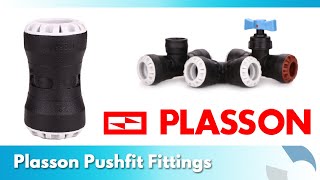 Plasson Pushfit Fittings [upl. by Htnamas]