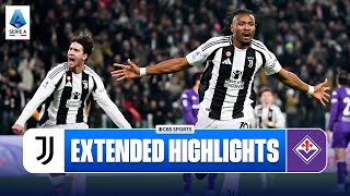 Juventus vs Fiorentina Extended Highlights  Serie A  CBS Sports Golazo [upl. by Ayra654]