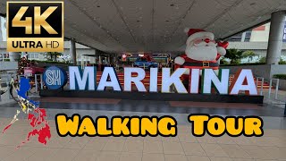 🇵🇭 SM CITY MARIKINA WALKING TOUR 4K [upl. by Dempster658]