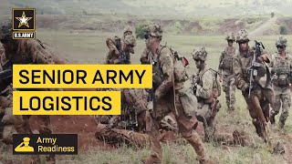 Senior Army Logistics Unit Explains Capabilities [upl. by Osicnarf484]