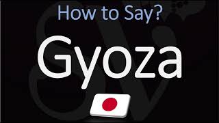 How to Pronounce Gyoza CORRECTLY [upl. by Lothair482]