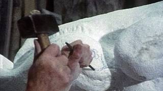 Carving Marble with Traditional Tools [upl. by Doralia]