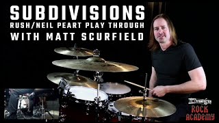 Subdivisions Rush Play Through and Live Lesson [upl. by Gelya930]