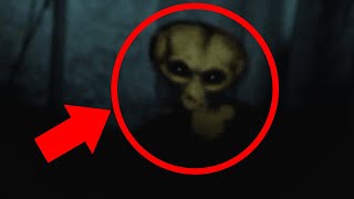 10 Scary Things Caught On Camera  ALIENS [upl. by Yentyrb641]