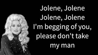 Dolly Parton Jolene Lyrics [upl. by Yrocej336]