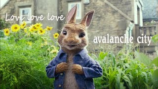 Love Love Love  Avalanche City Lyrics Video [upl. by Orhtej]