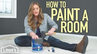 How to Paint a Room w Monica from The Weekender [upl. by Kcinnay]