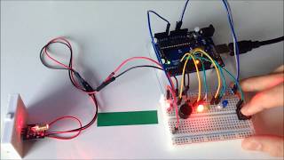 How to make a laser security system with Arduino Easy Tutorial incl Sketch Code [upl. by Aisiram]