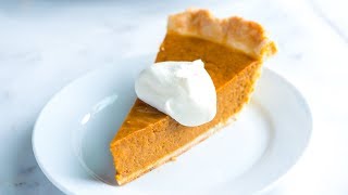 Easy Pumpkin Pie Recipe [upl. by Spenser]