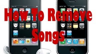 How To Remove Songs From Your Iphone and Ipod With Itunes [upl. by Oikim]