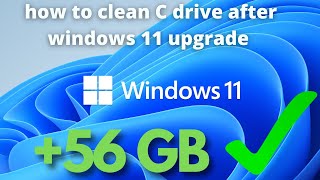 Run Disk Cleanup on Windows 11  Clean C Drive for more than 50GB [upl. by Anerehs]