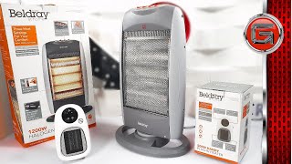 Beldray Handy 500W1200W Portable Heater Review [upl. by Nhepets]