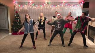 Christmas Dance 2016 with 8 Siblings  Mariah Carey amp Pentatonix [upl. by Brigham]