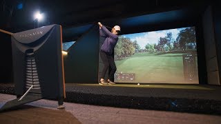 Trackman Indoor Golf Simulator [upl. by Oker]