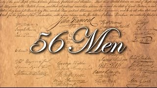 56 Men  Signers of the Declaration of Independence [upl. by Alema]