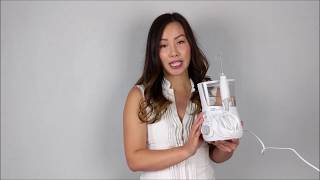 Waterpik Waterflosser demo and review [upl. by Niffirg]