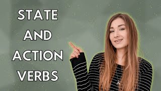 STATE AND ACTION VERBS  HOW TO ENGLISH  master your grammar [upl. by Rubens462]