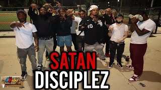 Satan Disciplez SDZ Hood Vlogs  Latin King amp CrownTown Gang War Black SDz Lil Reese downtown [upl. by Aysab]