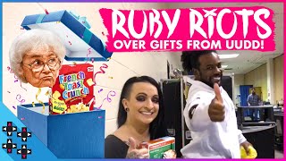 RUBY RIOTT goes NUTS for her gifts from UpUpDownDown  UUDD Vlogs [upl. by Niro]