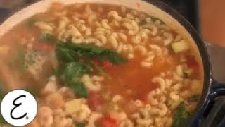 Minestrone Soup  Emeril Lagasse [upl. by Lieno160]