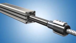 Electromechanical Cylinder EMC assembly [upl. by Eecrad]