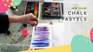 How to use chalk pastels [upl. by Marylin698]