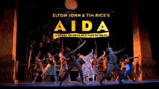 Elton John and Tim Rices Aida Live Footage [upl. by Ladnik]