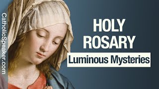 HOLY ROSARY  Luminous Mysteries Thursday [upl. by Riker]