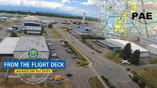 From the Flight Deck  Snohomish County Airport Paine Field PAE [upl. by Sellma]