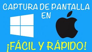 Como hacer una CAPTURA DE PANTALLA Fácil y Rápido 🚀 en Windows y en Mac laptop pc portatil  2020 [upl. by Doelling]