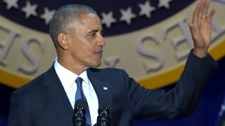 Obama Farewell Speech FULL Event  ABC News [upl. by Joya460]