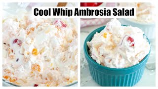 Cool Whip Ambrosia Salad [upl. by Eadrahs497]